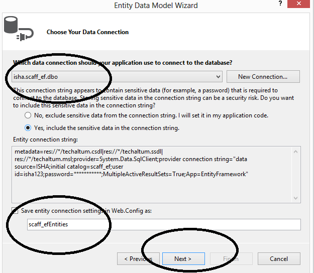 MVC Scaffolding step 5